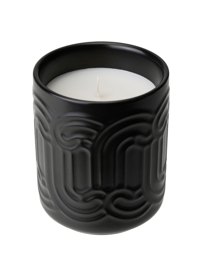 شمعة معطرة في جرة سيراميك شاي ماتشا وزنجبيل/أسود 45 ساعة - Image 1
