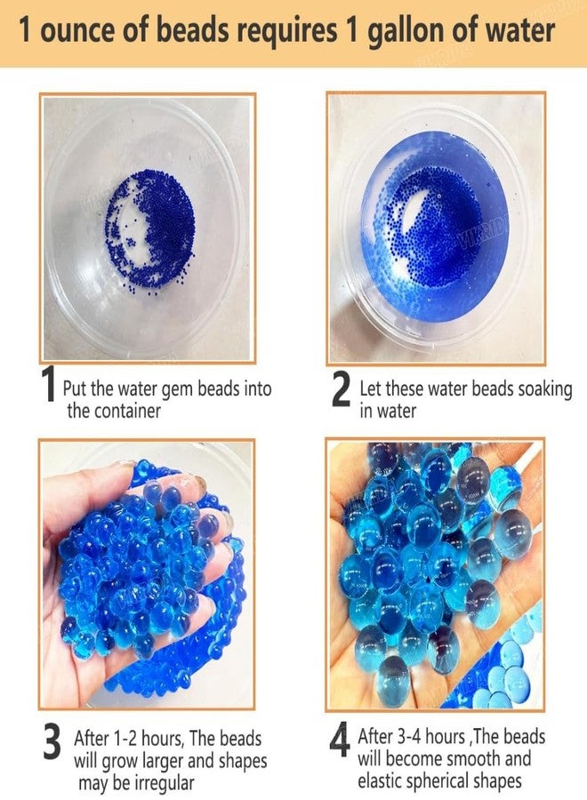 VikriDA Gel Blaster Refill Ammo - 20,000 Rounds - 7-8 mm Super-Absorbent Water Gel Beads for Toys - Image 5