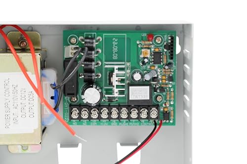 Ares Vision 12v 5 AMP Back Up Power Supply Transformer for Access Control Devices Such as Magnetic Locks, Electric Strikes, Motorized Drop Bolts (12V 5A w/Backup) - Image 2