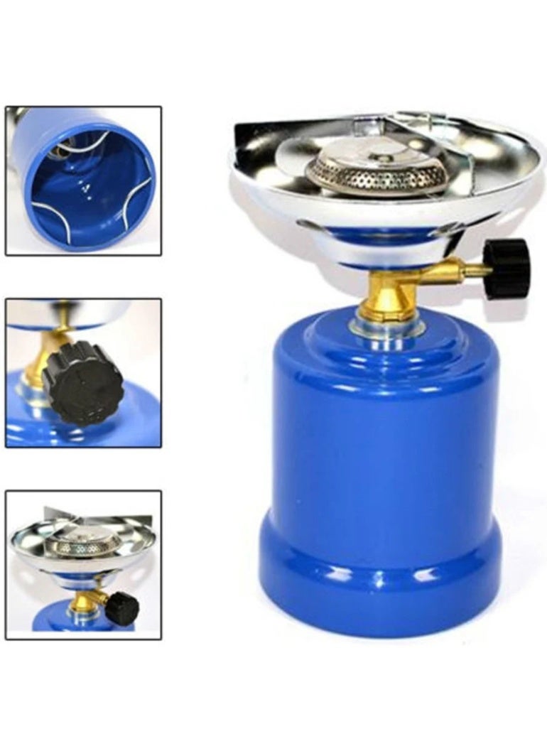 Fixer Safety Camping Portable Gas Stove with Safety Regulator- Blue - Image 4