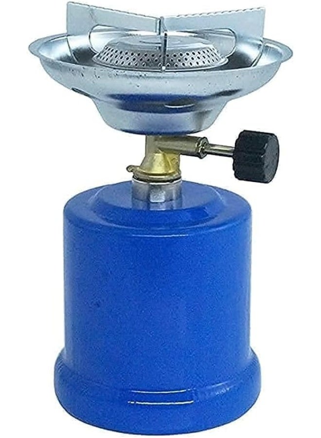 Fixer Safety Camping Portable Gas Stove with Safety Regulator- Blue - Image 1