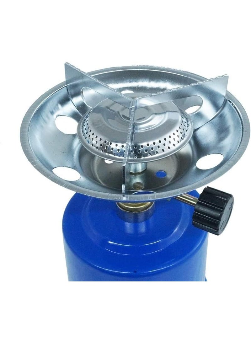 Fixer Safety Camping Portable Gas Stove with Safety Regulator- Blue - Image 2