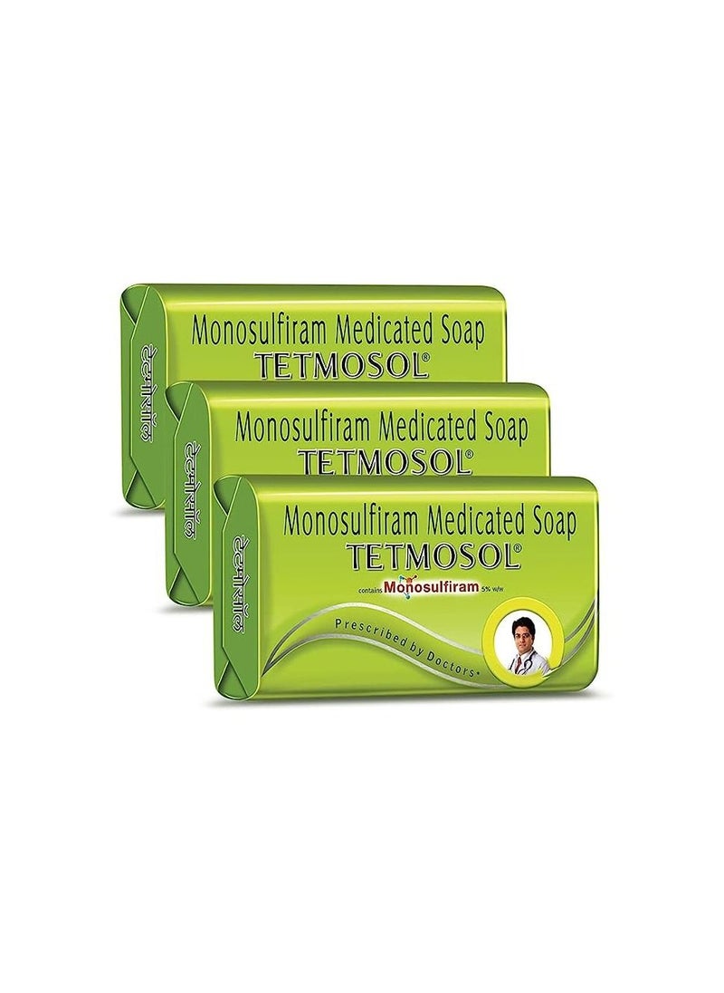 tetmosol - Tetmosol Permethrin Medicated Soap - 100g (Pack of 3) - Image 1