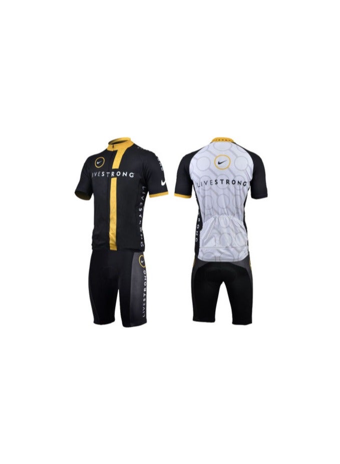 KUYING Summer Short Sleeved Cycling Suit Set - Image 1