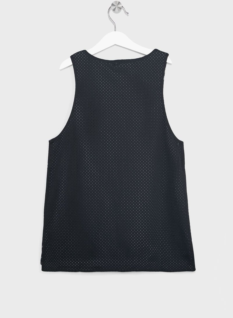 Nike Logo Jersey Tank Reversible Vest  - Image 2
