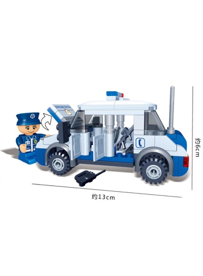 BanBao مجموعة بناء سلسلة الشرطة 418 قطعة - Image 4