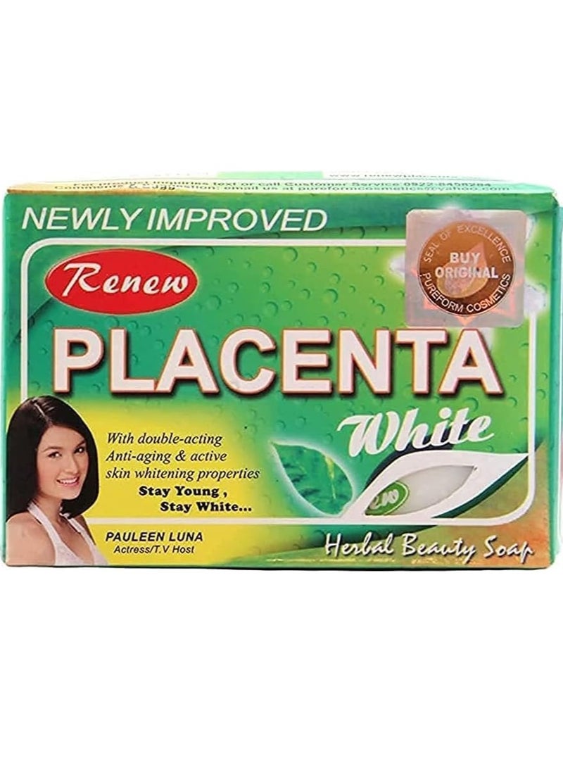Renew Placenta Herbal Beauty Soap White 135 g