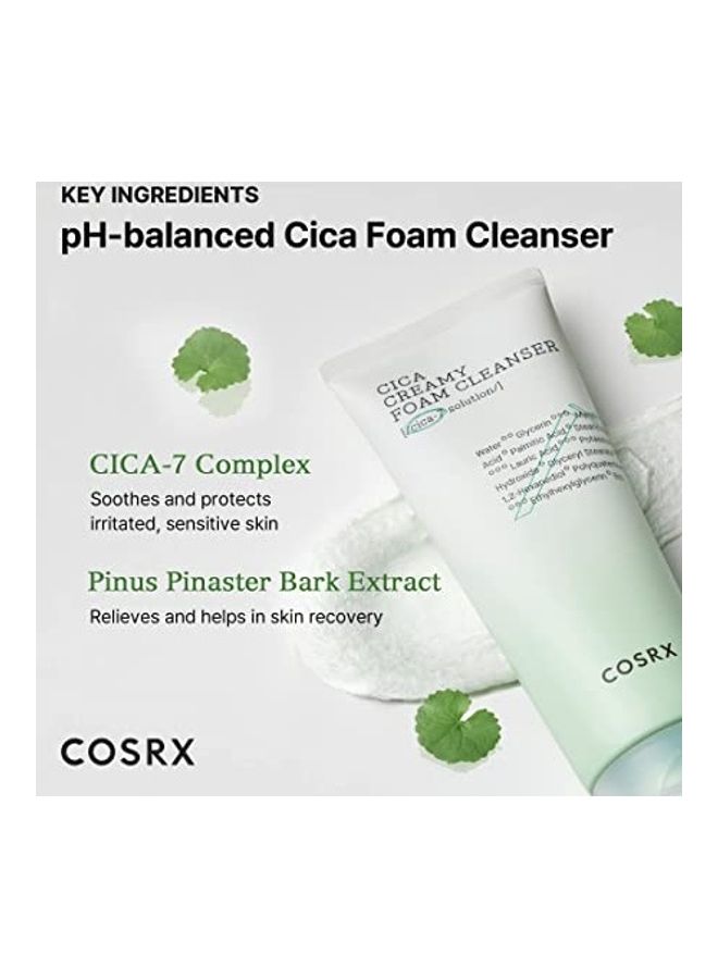 COSRX Cica Creamy Foam Cleanser 150ml - Image 4