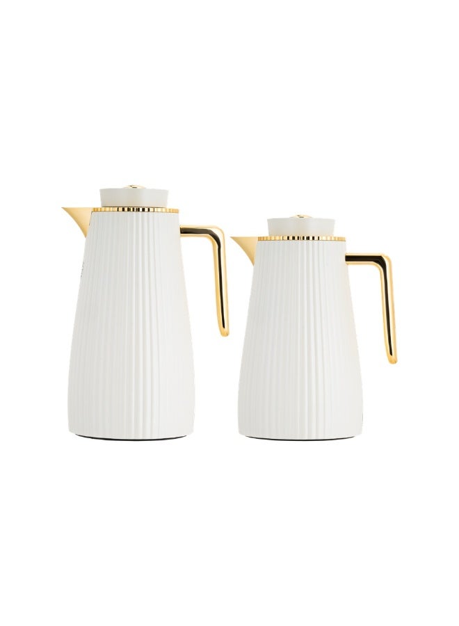 السيف  طقم ترامس لارا من شركة السيف  للشاي والقهوة 1 ليتر+0.75 ليتر - Image 2