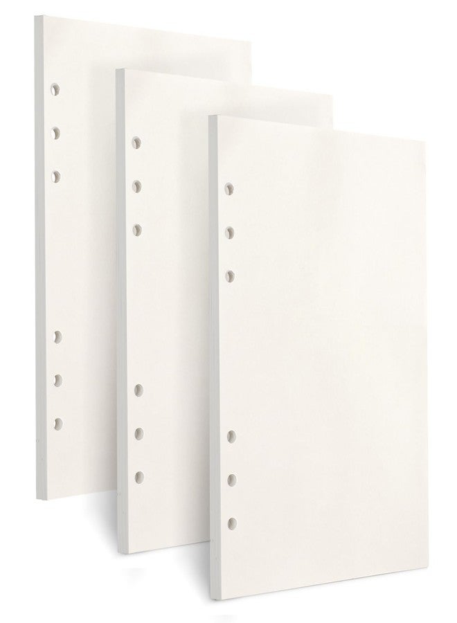 Toplive A5 Refill Paper, [3 Pack] 100GSM Thick 6 Hole Filler Inserts - 135 Sheets (270 Pages) for 6 Ring Binder Journal Notebook, Blank - Image 1