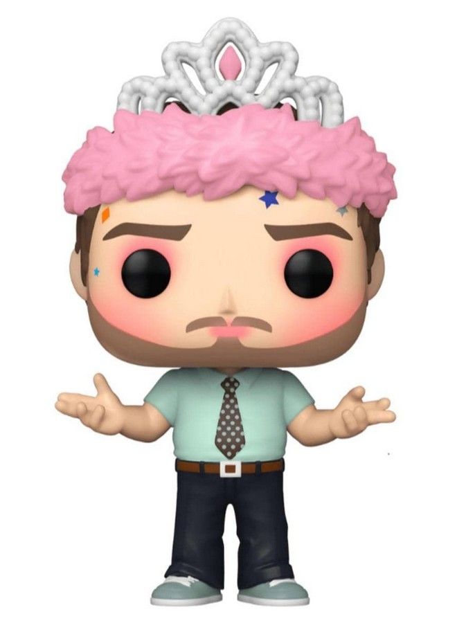 Funko Pop Tv: Parks And Rec Andy As Princess Rainbow Sparkle Multicolor (56166) - Image 4
