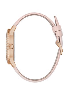 GUESS Women Analog Round Shape Leather Wrist Watch GW0032L2 38 mm  - Image 3