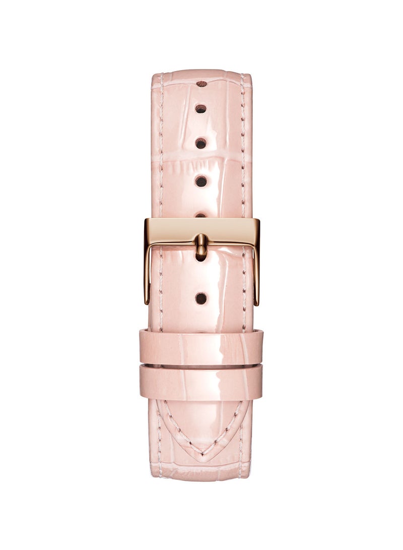 GUESS Women Analog Round Shape Leather Wrist Watch GW0032L2 38 mm  - Image 4