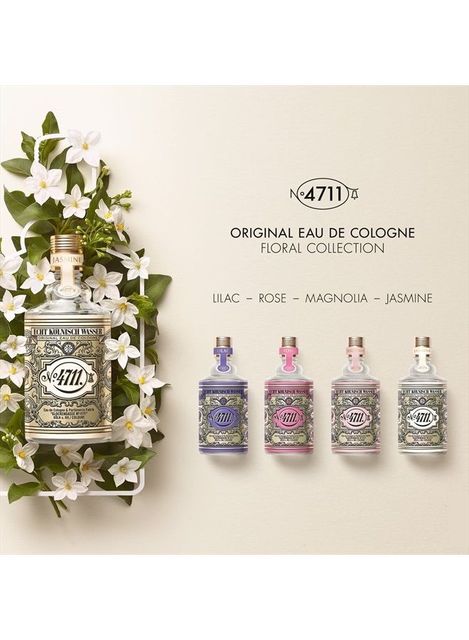 4711 مجموعة زهور عطر ياسمين بخاخ كولونيا للجنسين 3.4 أونصة - Image 2