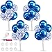 TONIFUL 4 Set Blue Balloon Stand Centerpieces for TableBalloon Table Stand KitBlue Balloon Decorations for BirthdayFathers DayBaby ShowerRetirementClass of 2026 Graduation Decorations - Image 3
