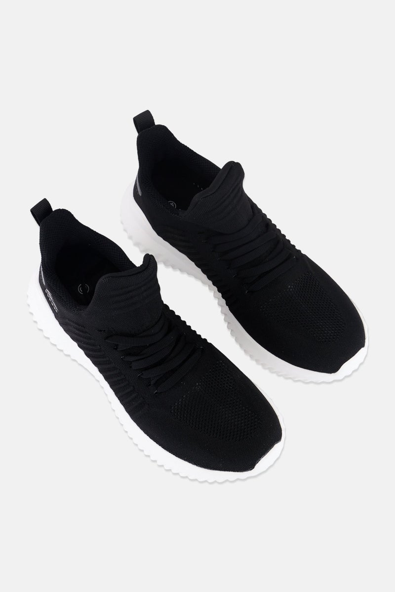 RBX Women Lace Up Training Shoes, Black  - Image 4