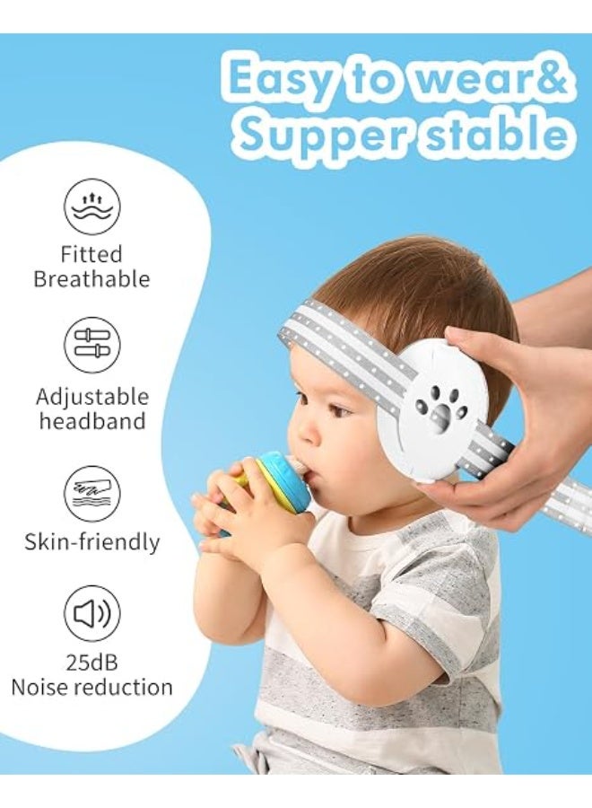 Baby Ear Protection, Noise Cancelling Headphones for Babies, Noise Reduction Earmuffs for Infant and Toddlers up to 36 Months - Image 4