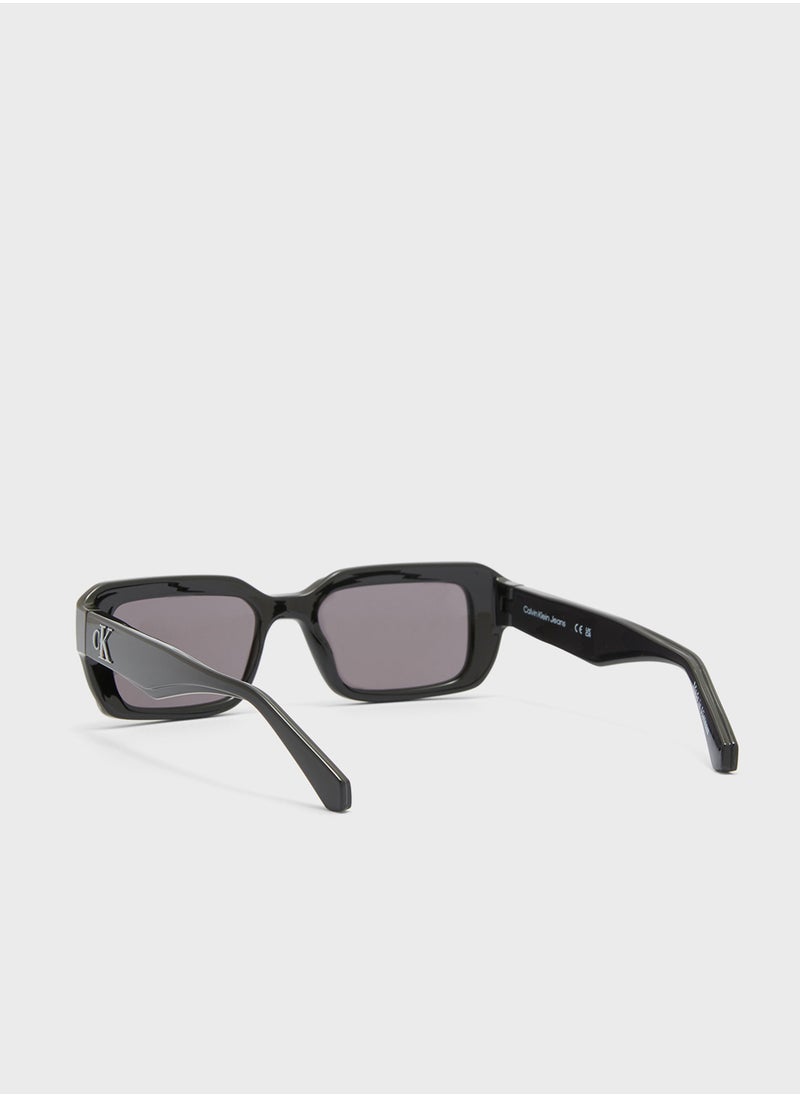 Calvin Klein Jeans Rectangle Sunglasses Ckj24620S  - Image 3