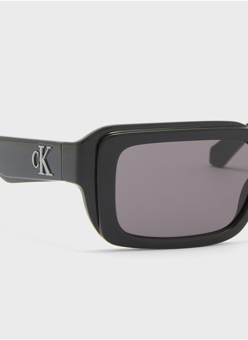 Calvin Klein Jeans Rectangle Sunglasses Ckj24620S  - Image 4