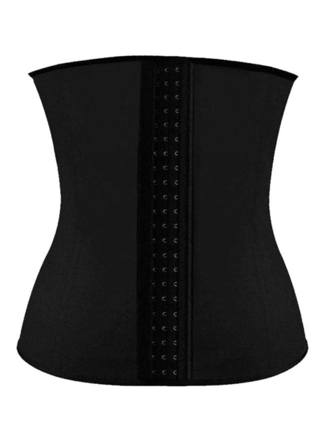 Dr. Hakem Hook Closure Corset Black - Image 1