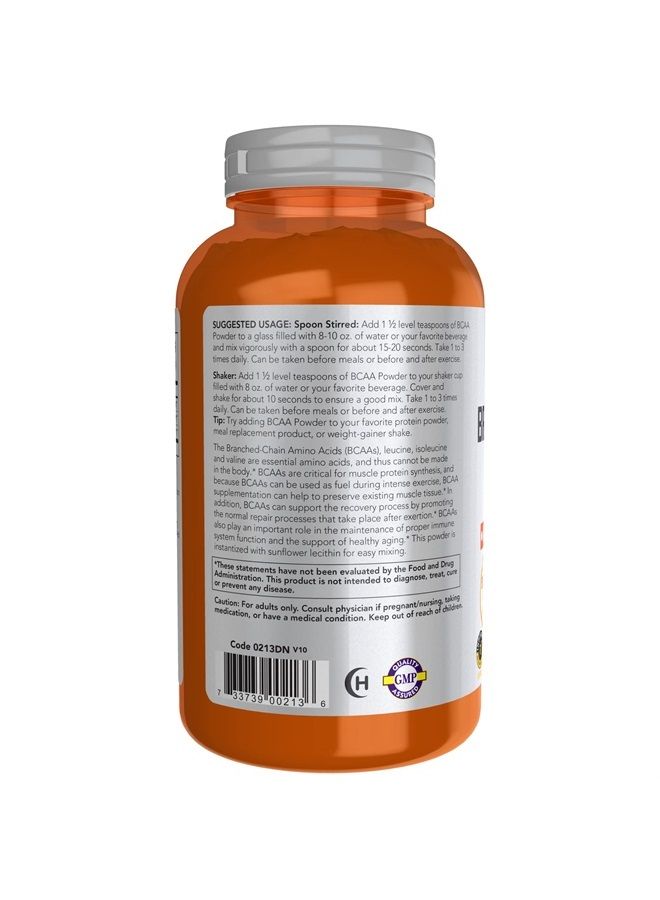 now Sports Nutrition, Branched Chain Amino Acid Powder with Leucine, Isoleucine, and Valine, 12-Ounce - Image 3