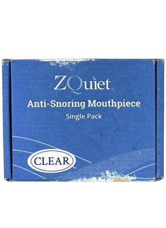ZQuiet Anti-Snoring Mouthpiece, Single Pack, Clear  - Image 1