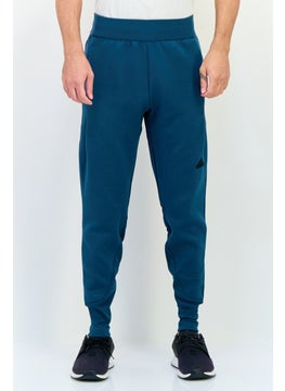 Adidas Men Regular Fit Outdoor Sweatpants, Teal Green  - Image 1