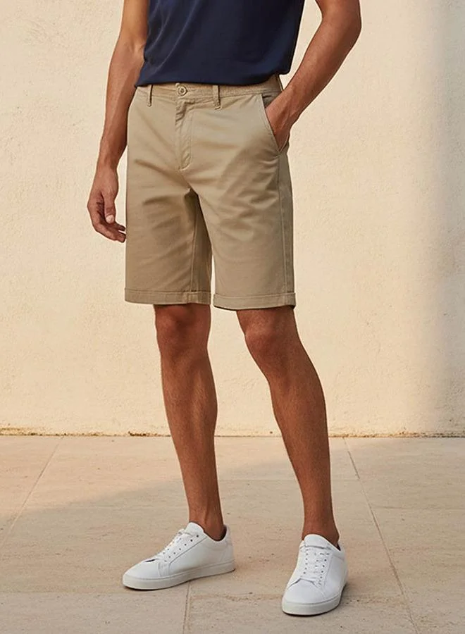 Smart Slim Fit Chino Shorts