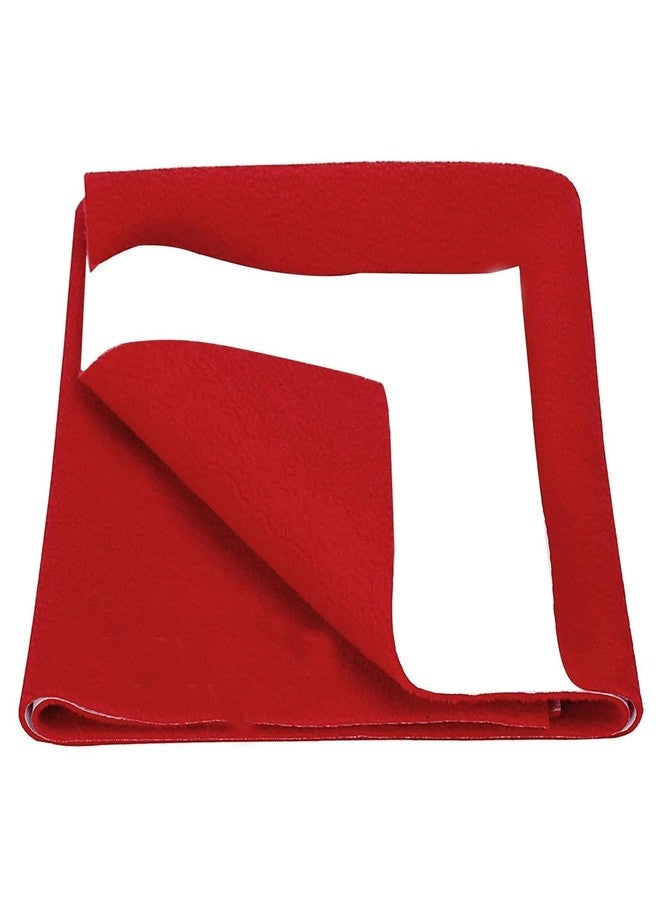 ATOOTFUSION Soft & Water Proof Baby Dry Sheet/Bed Protector,Reusable Bed Underpad, Waterproof Bed Pad & Pee Pad, Perfect for Kids, Adults, The Elderly (Cherry Red, Medium Size, 100x70cm) - Image 1