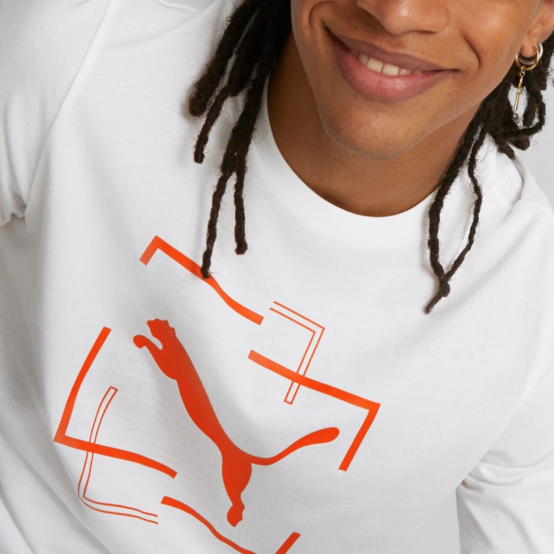 بوما تيشيرت Cat Graphic للرجال - Image 3