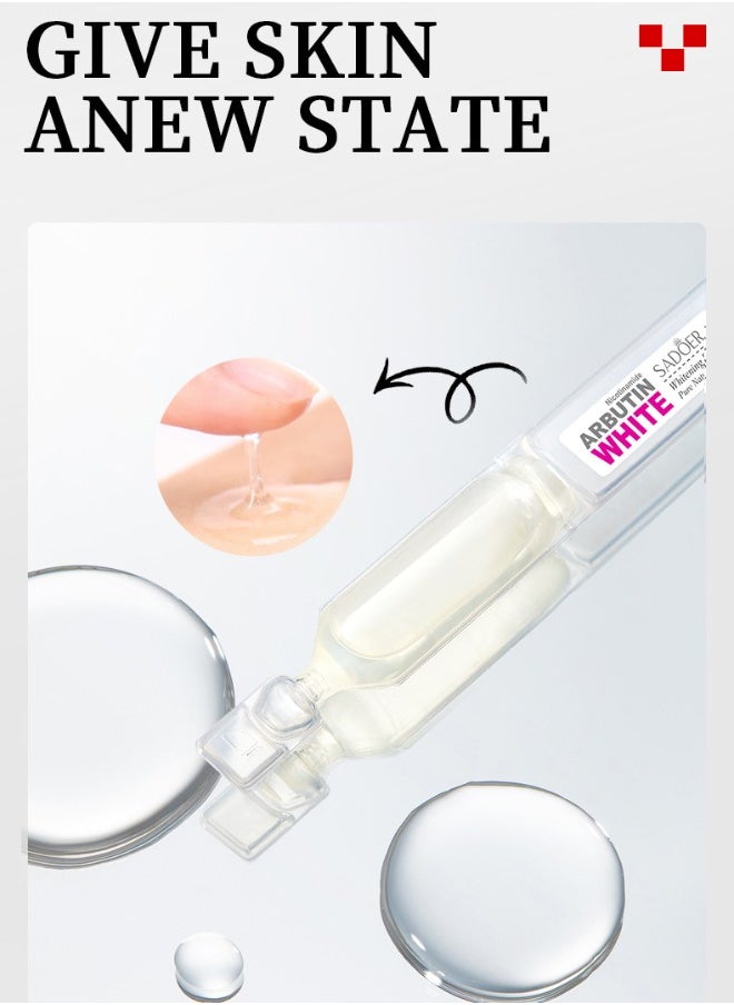 SADOER - 15Pcs of Whitening Serum Niacinamide Arbutin Whitening Single-Use Essence Moisturizing Shrinking Pores - Image 1