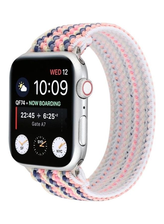 NIBEMINENT Replacement Strap Watchband For Apple Watch Series 6/SE/5/4/3/2/1 42 - 44mm Multicolour - Image 2