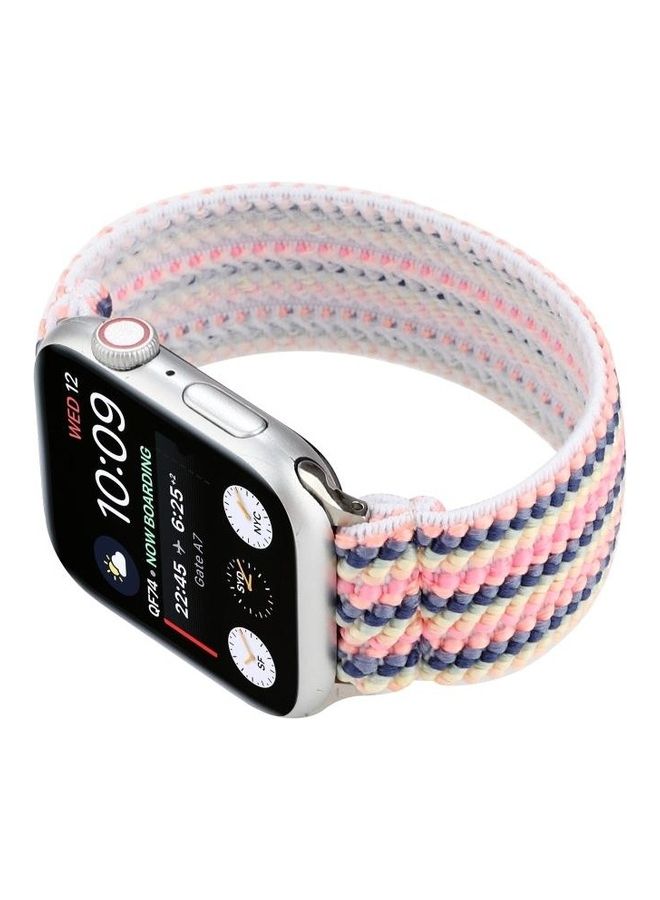 NIBEMINENT Replacement Strap Watchband For Apple Watch Series 6/SE/5/4/3/2/1 42 - 44mm Multicolour - Image 3