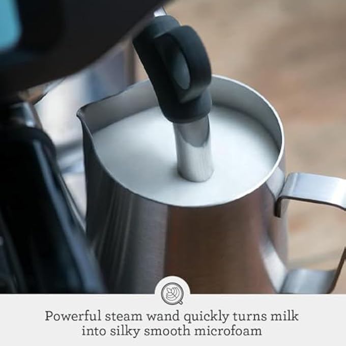 سيج ماكينة تحضير القهوة باريستا برو من حبوب إلى كوب مع مطحنة وخافق حليب بلون الكمأة السوداء، إصدار الإمارات العربية المتحدة، ضمان لمدة عامين من الشركة المصنعة - Image 4