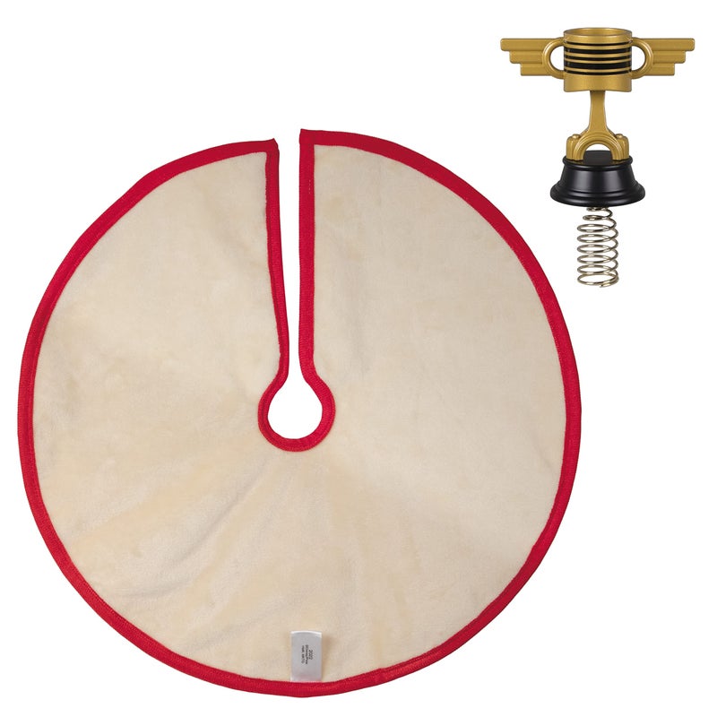 Hallmark Keepsake 2022  Miniature Disney/Pixar Cars Radiator Springs Tree Topper and Christmas Tree Skirt Set - Image 4