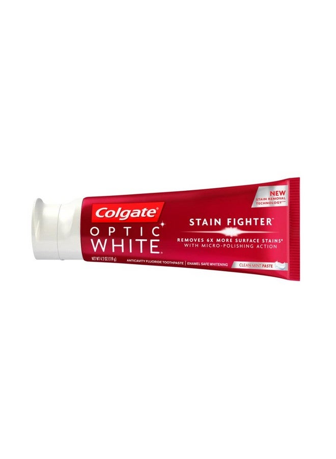 Colgate Optic White Stain Fighter Clean Mint - Image 3