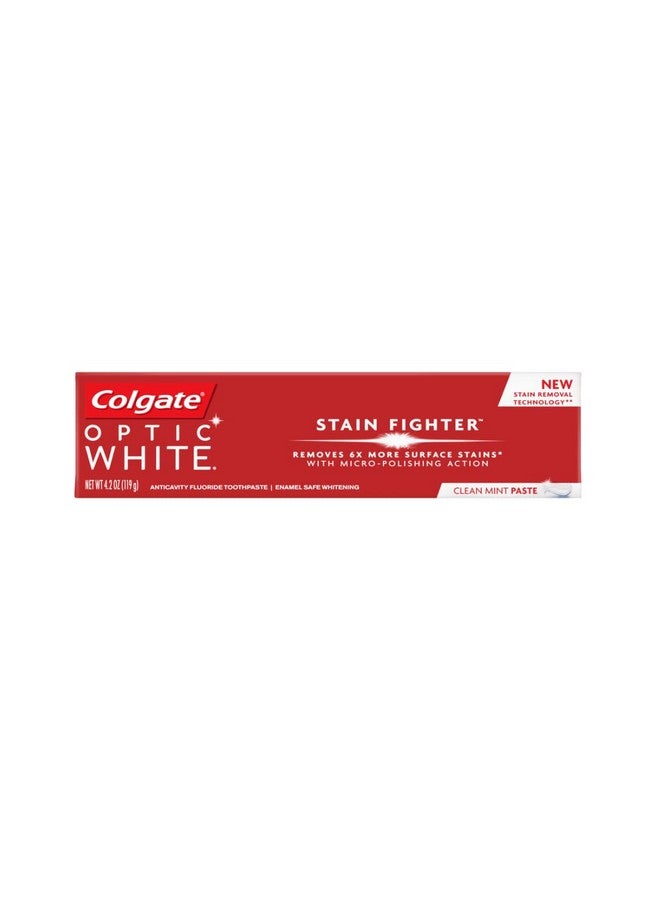 Colgate Optic White Stain Fighter Clean Mint - Image 2