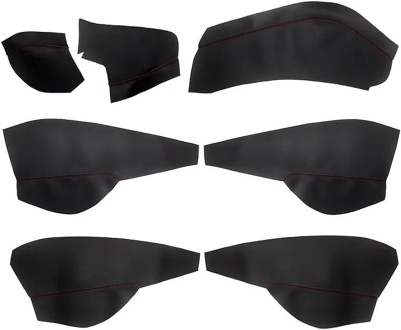 QASULER Microfiber Leather Door Panel Cover for Chevrolet Cruze - Image 1