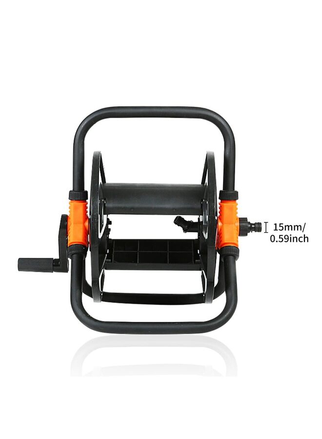 Hose Trolley Garden Water Pipe Trolley 20m Empty Hose Trolley Hose Pipe Reel Hosepipe Organizer for Watering Hoses for Garden Camping Balcony - Image 4
