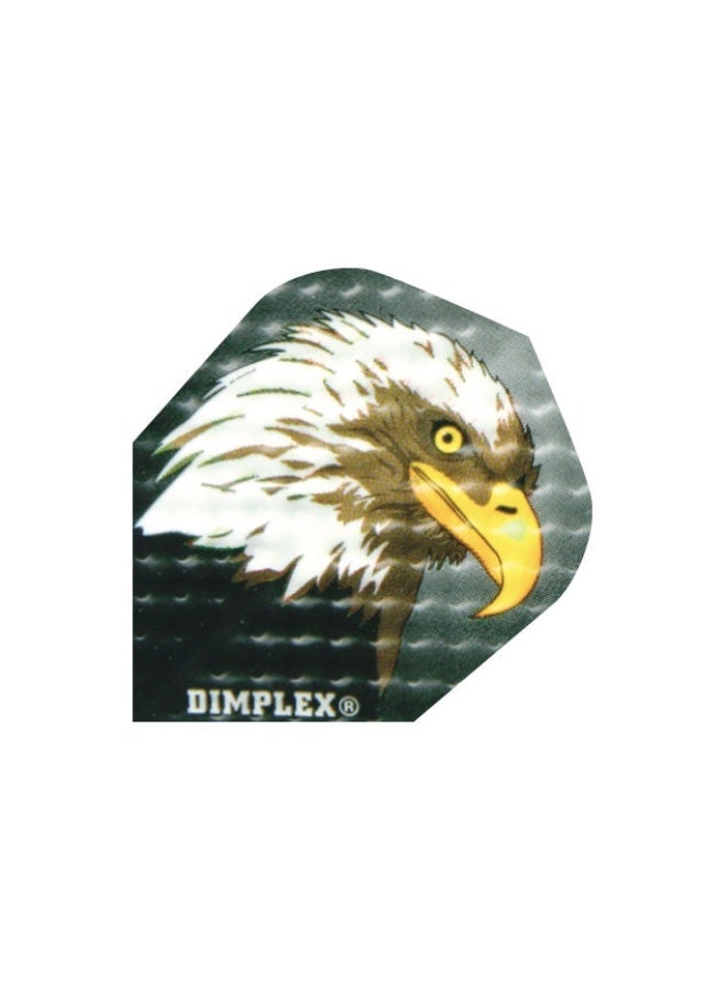 Harrows Eagle Dimplex Flights HF4000 – Premium 100 Micron Dart Flights with Dimplex Aerodynamic Technology for Enhanced Stability & Accuracy