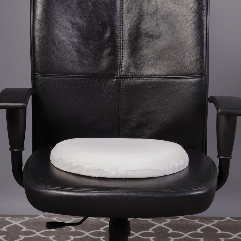 DMI Seat Cushion Donut Pillow and Chair Pillow for Tailbone Pain Relief, Hemorrhoids, Prostate, Pregnancy, Post Natal, Pressure Relief and Surgery, 16 x 13 x 3, White - Image 5