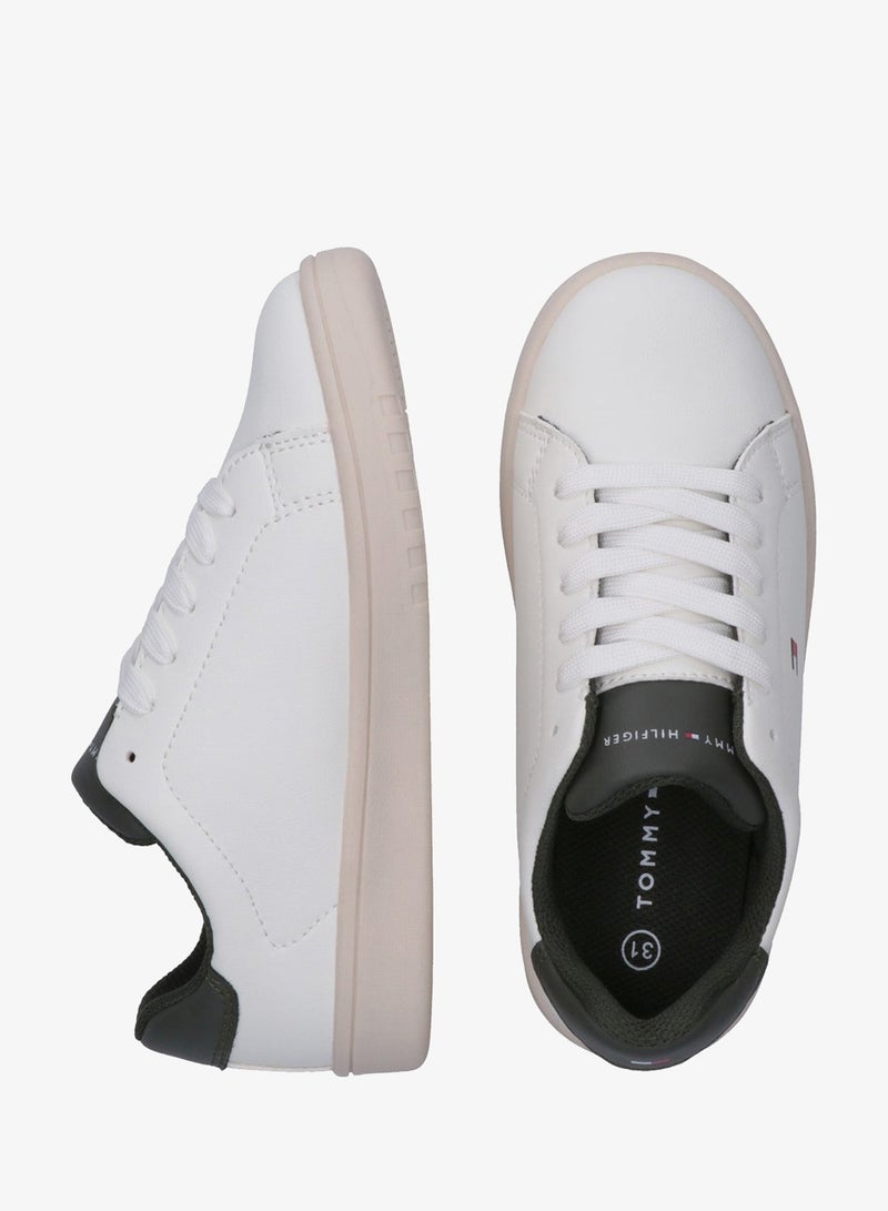 تومي هيلفيغر حذاء رياضي برباط دانتيل قصير - Image 5