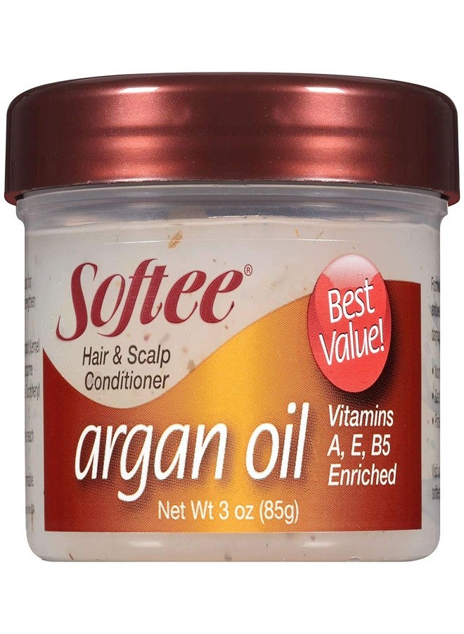 Softee Argan Oil Hair & Scalp Conditioner 3 Oz - Image 1
