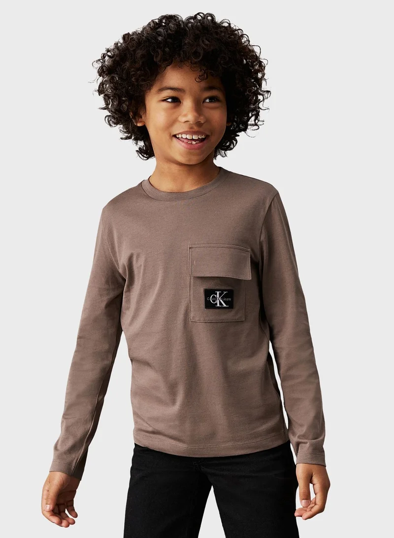Calvin Klein Jeans Youth Badge Regular  T-Shirt