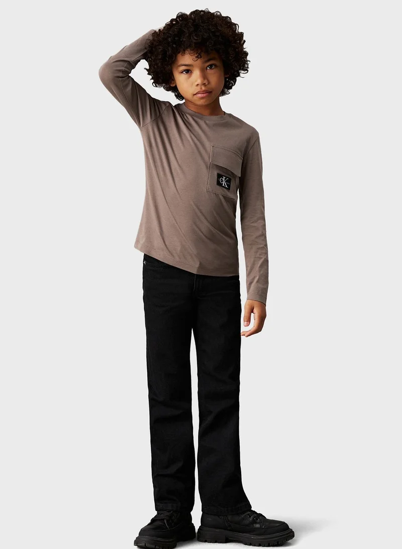 Calvin Klein Jeans Youth Badge Regular  T-Shirt