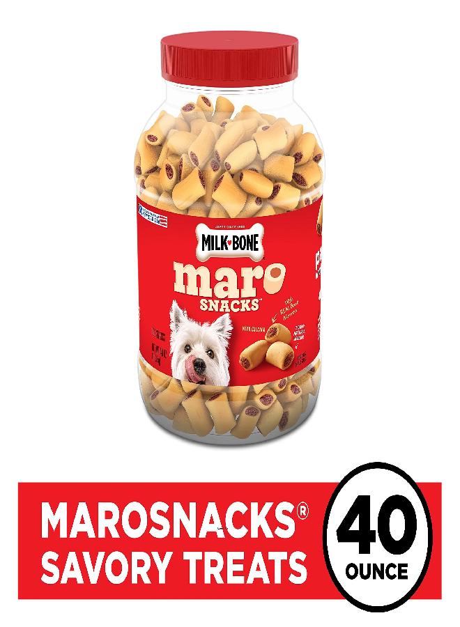 ميلك-بون Milk-Bone MaroSnacks Dog Treats, Beef, 40 Ounce - Image 5