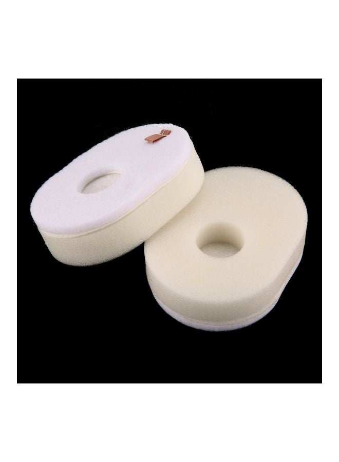 إسكدنيا 4-Piece Foam Felt Filter Set H24298-4 White - Image 4