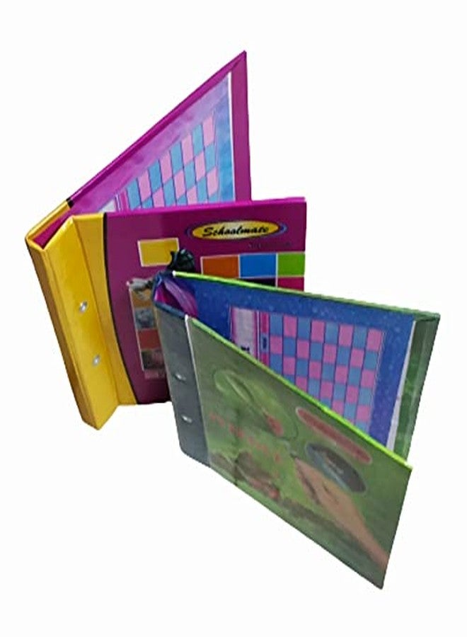 Filemate A4 Size Drawing Files (Pack of 6 pcs) (Size: 22.2 x 29.8 cm) / Practical File/Botany File (Specially for School Students) - Image 3