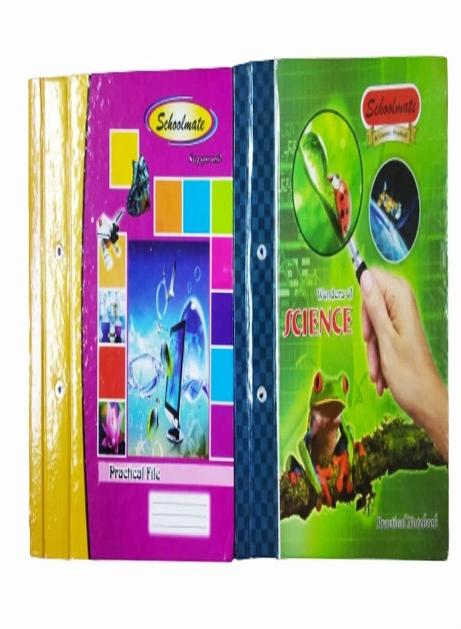 Filemate A4 Size Drawing Files (Pack of 6 pcs) (Size: 22.2 x 29.8 cm) / Practical File/Botany File (Specially for School Students) - Image 5