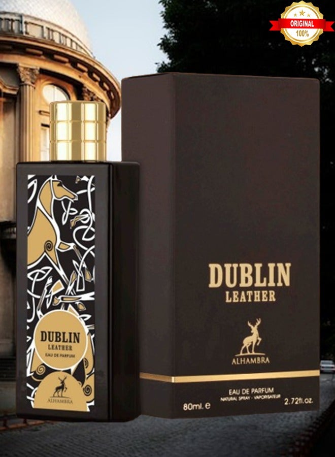 MAISON ALHAMBRA 7 Pieces Dublin Leather Perfume 80ml EDP - Image 2
